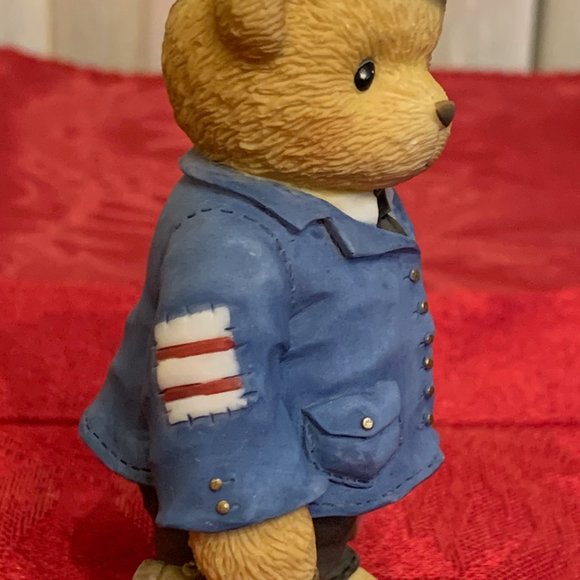 Cherished Teddies - Lloyd - Red Suitcase w/Box - Symbol of Membership - Picture 2 of 6